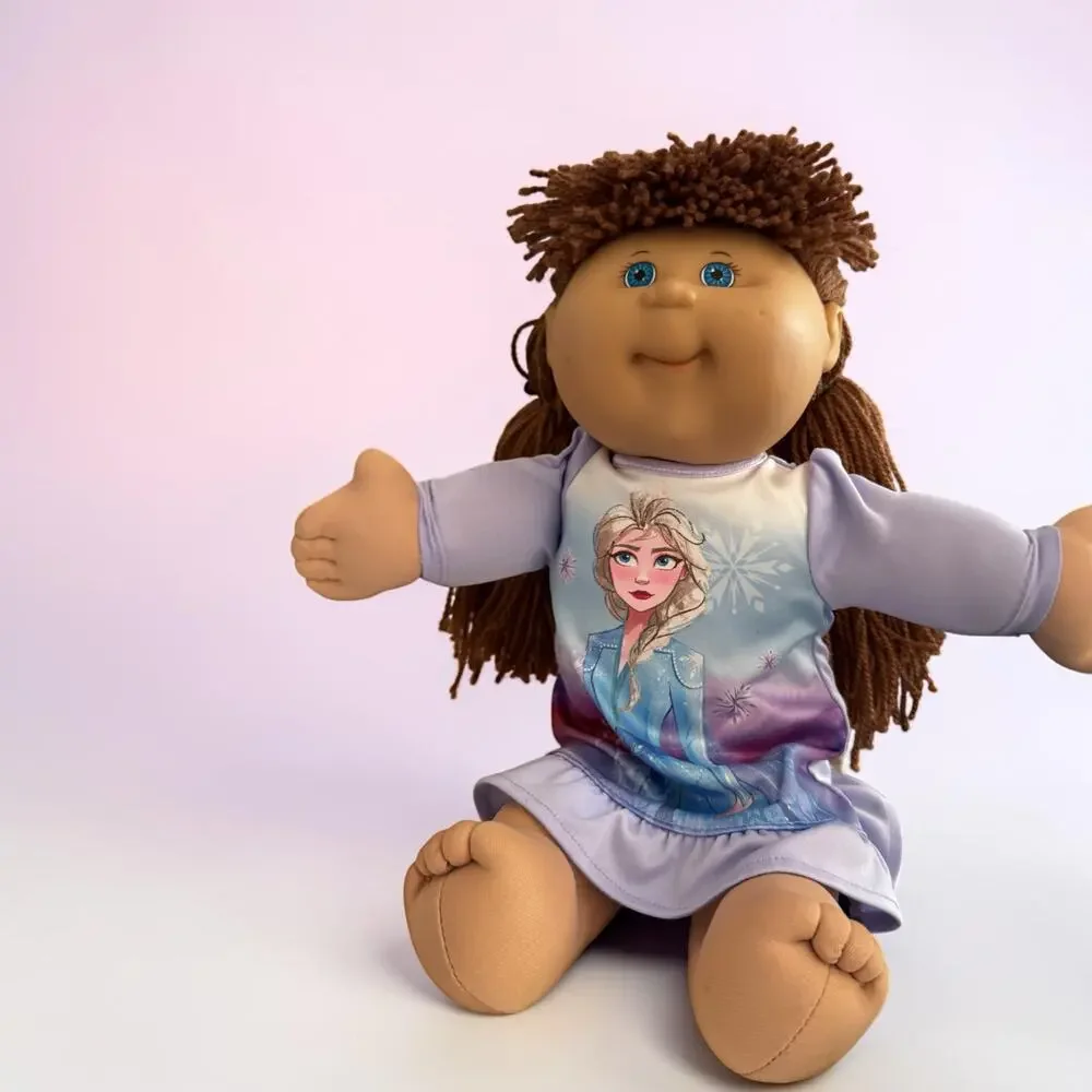 Vintage 2004 Cabbage Patch Kid Play Along PA-2 18 Inch Doll Brown Pigtails